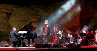 Dünyaca ünlü opera sanatçısı Bocelli dördüncü kez el-Ula’da