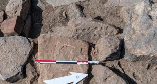 Arkeologlar, 4 bin yıllık taştan oyun tahtası buldu